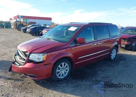 2016 Chrysler Town & Country Touring из США, поврежденный, VIN 2C4RC1BG1GR135518